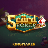 5 Card Poker at plus777 casino