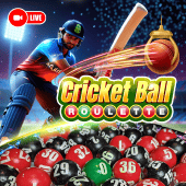 Cricket Ball Roulette at plus777 casino